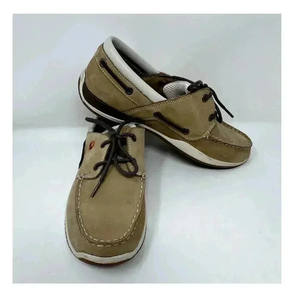 Margaritaville Men's Anchor Lace Boat Shoes 5015D‎ - Size 8 - Picture 1 of 10